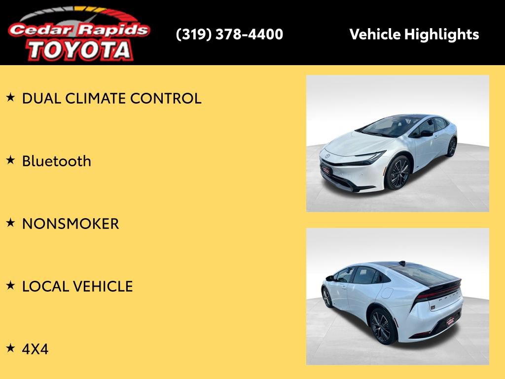 Certified 2024 Toyota Prius XLE AWD/4WD image 16