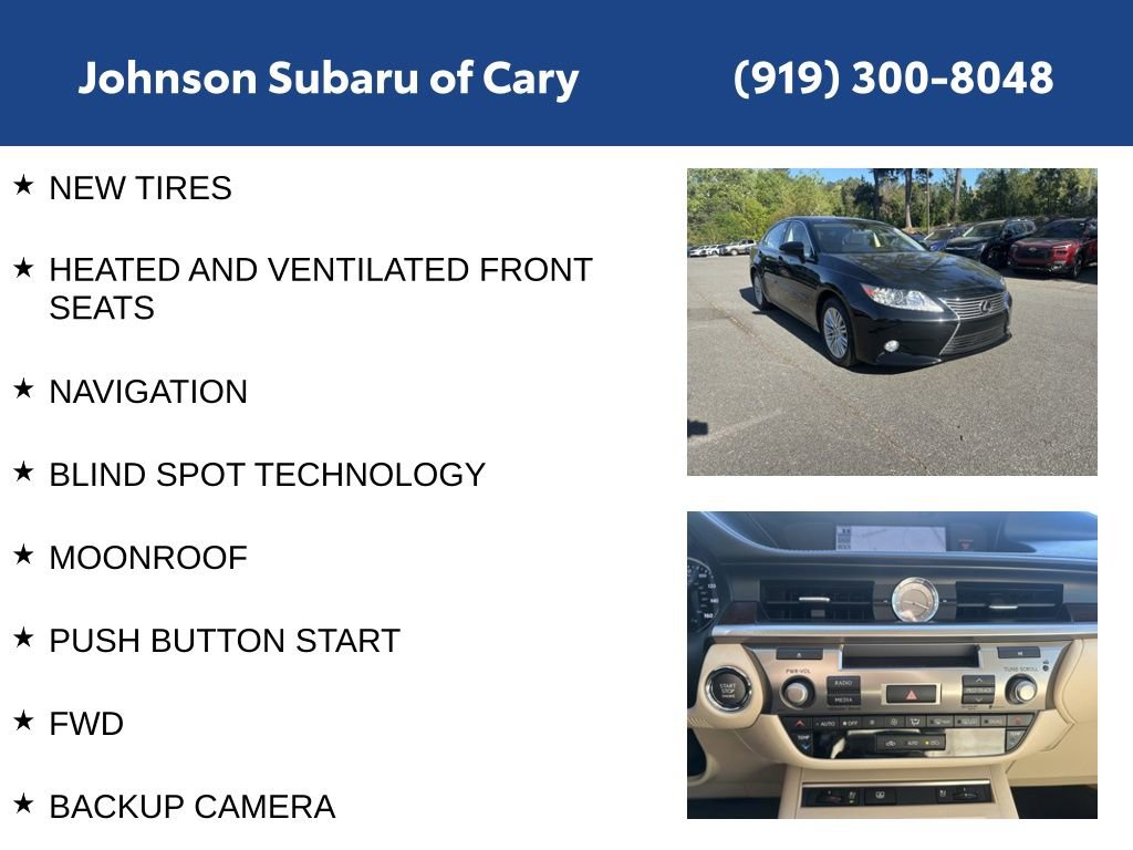 Used 2013 Lexus ES 350 w/ Luxury Pkg image 6