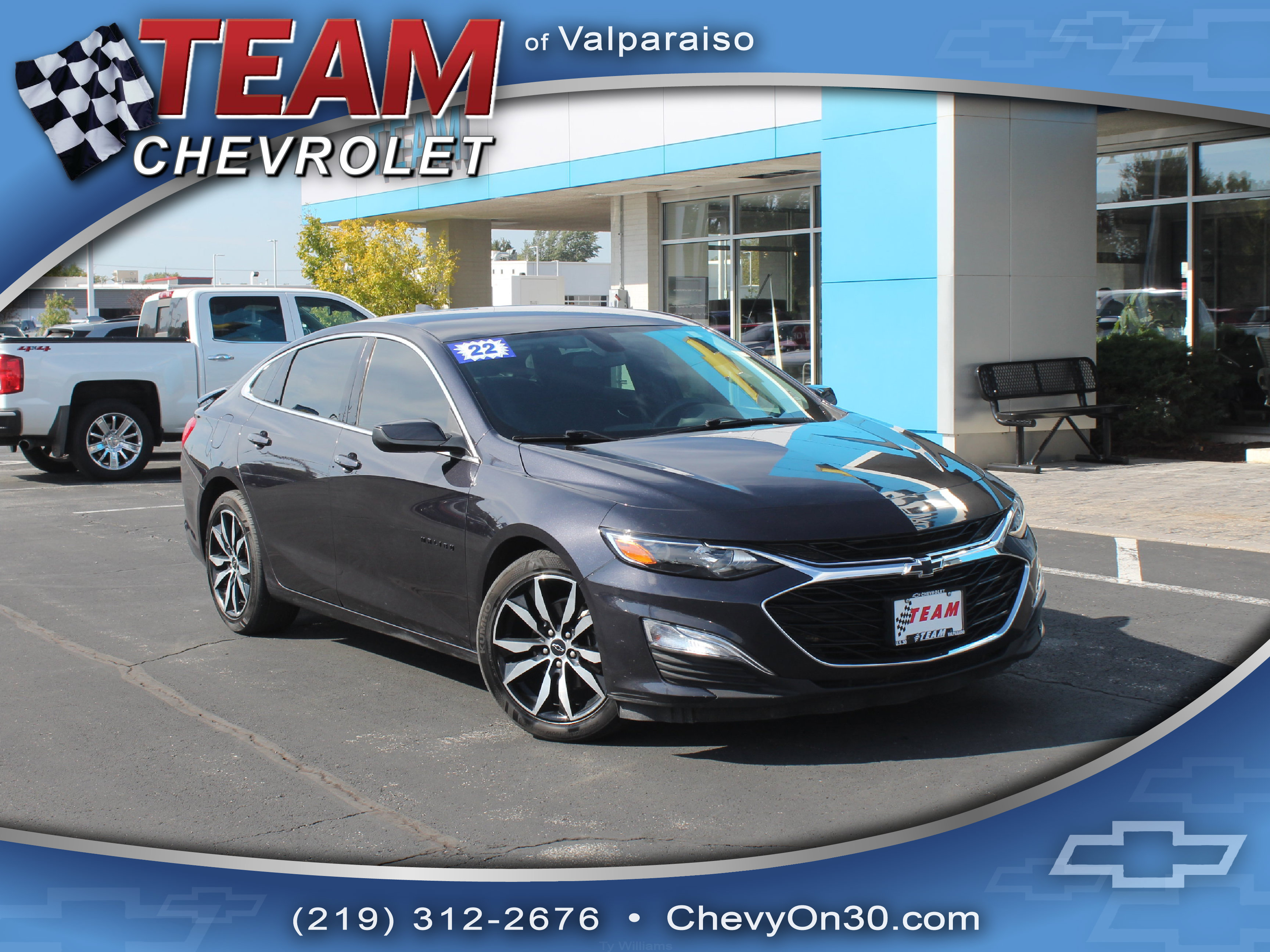Used 2022 Chevrolet Malibu RS w/ LPO, Convenience Package 1 FWD image 1