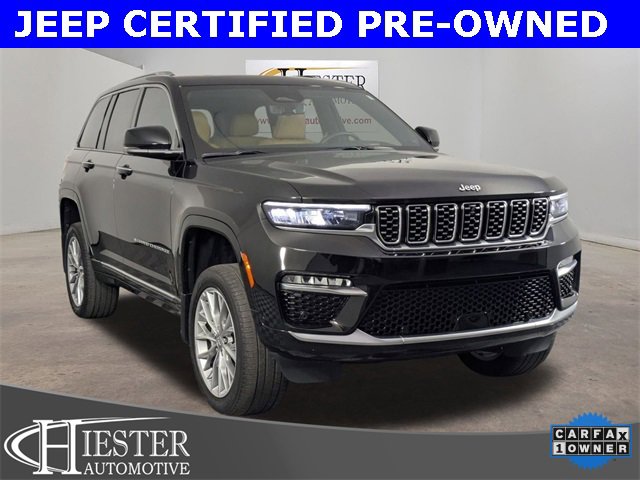Certified 2023 Jeep Grand Cherokee Summit w/ Adv Protech Group IV image 1