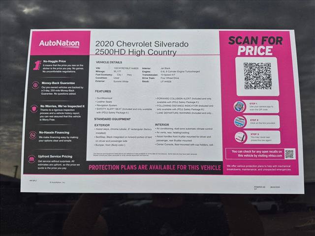 Used 2020 Chevrolet Silverado 2500 High Country AWD/4WD image 23