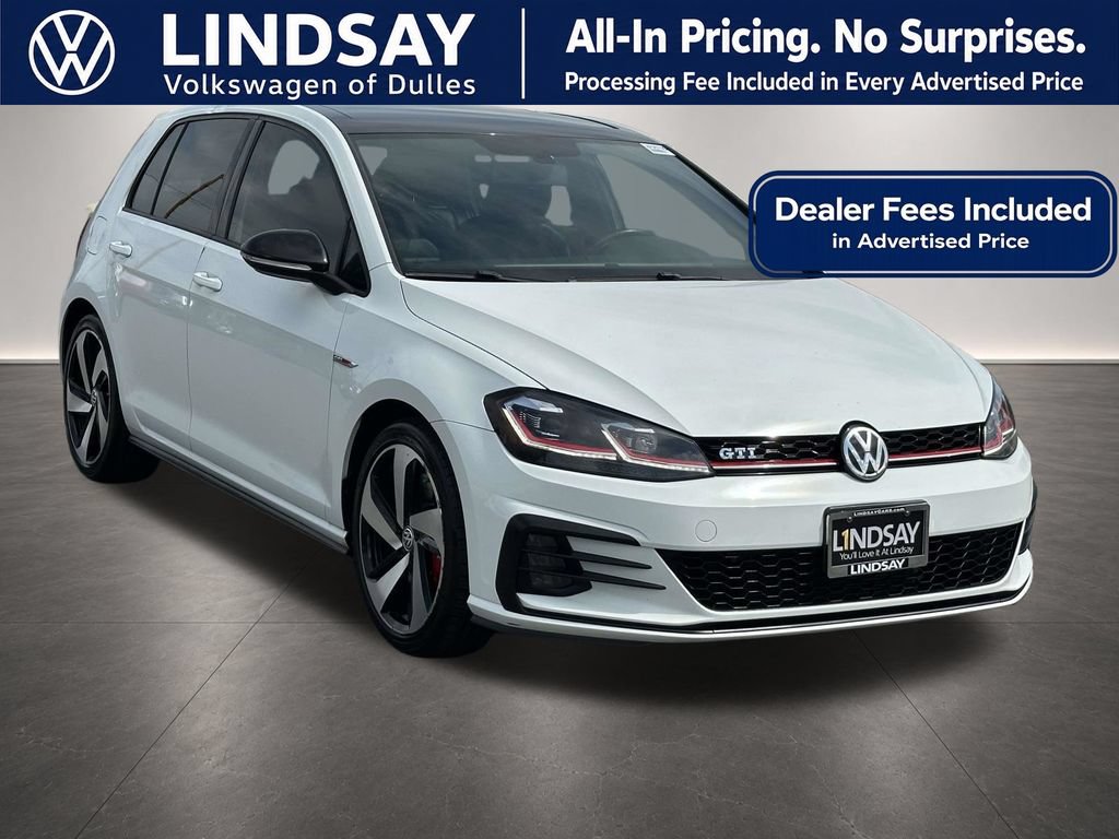 Used 2018 Volkswagen GTI SE w/ SE Leather Package FWD image 1