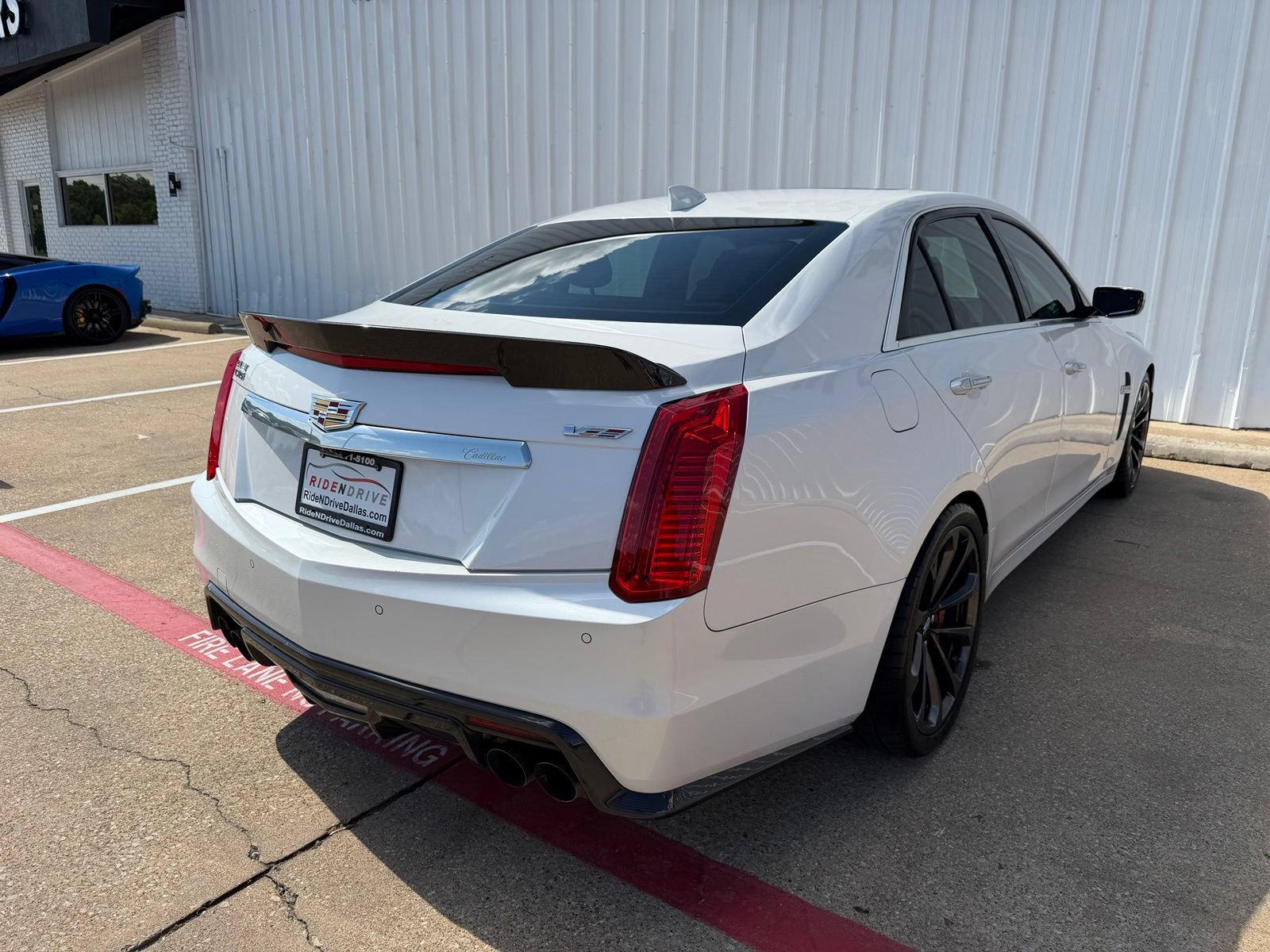 Used 2017 Cadillac CTS V w/ Carbon Black Package RWD image 7