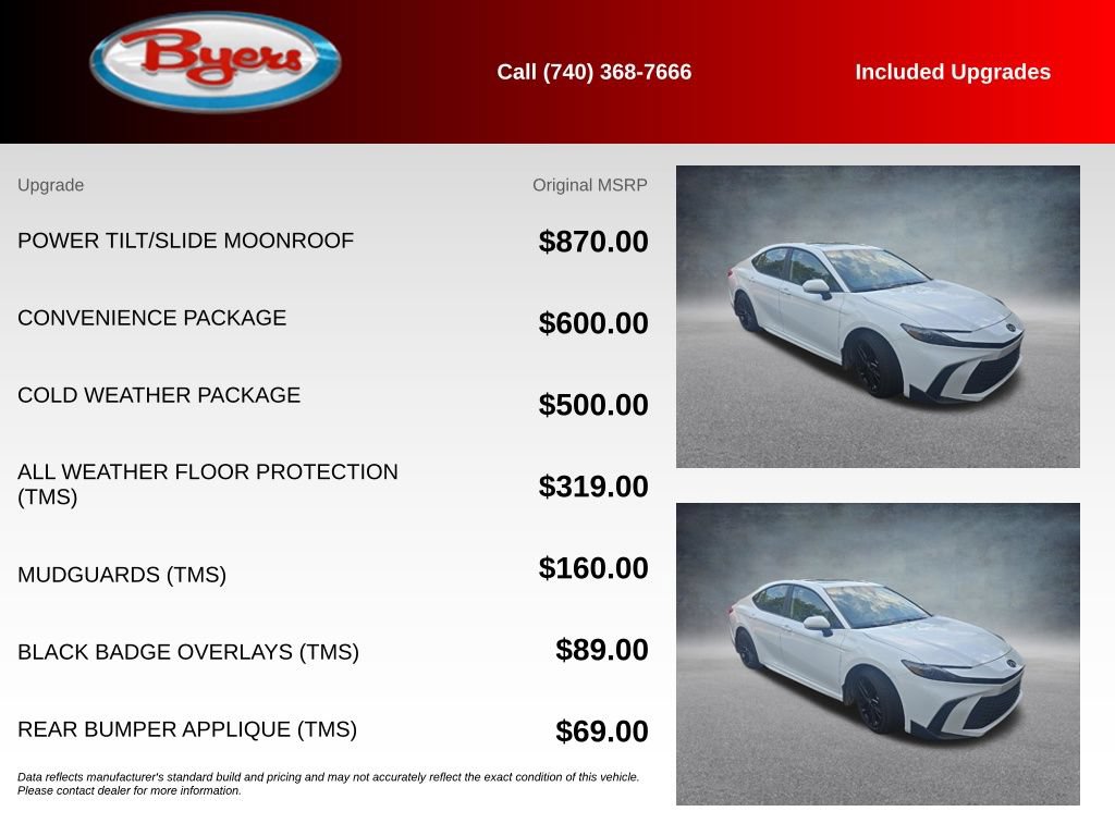 Used 2026 Toyota Camry SE w/ Convenience Package FWD image 5