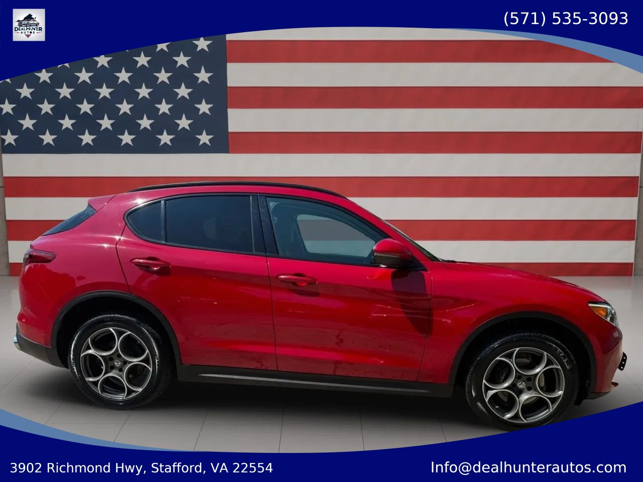 Used 2018 Alfa Romeo Stelvio Sport w/ Quick Order Package 22J Sport AWD/4WD image 4