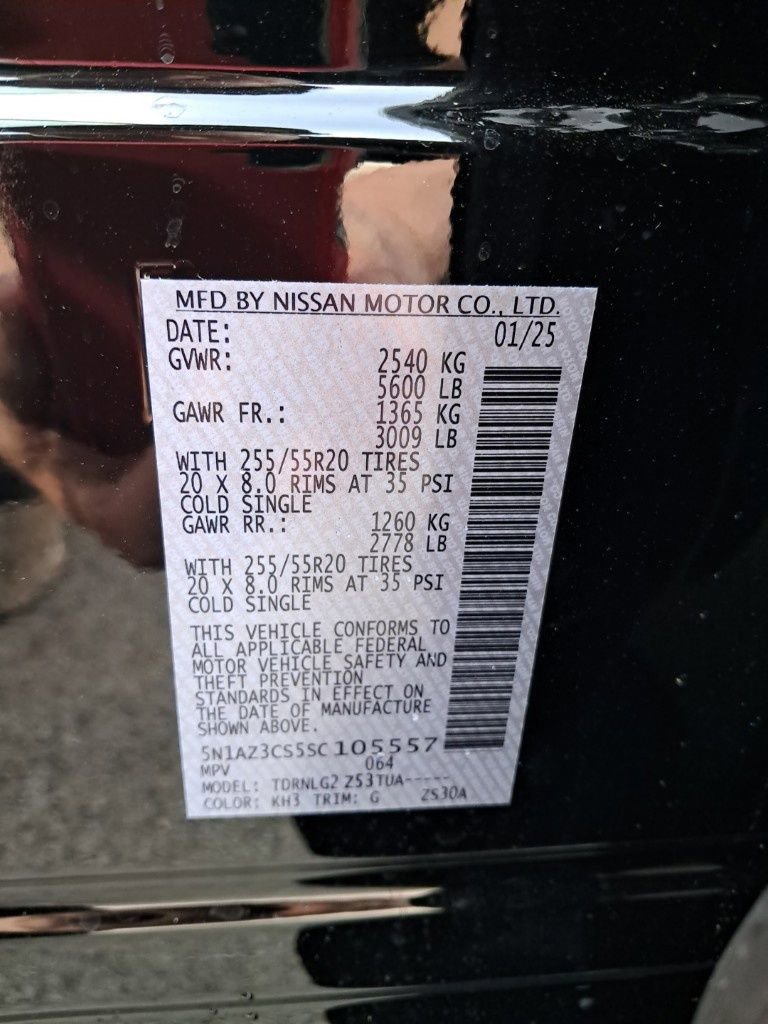 New 2025 Nissan Murano SL image 31