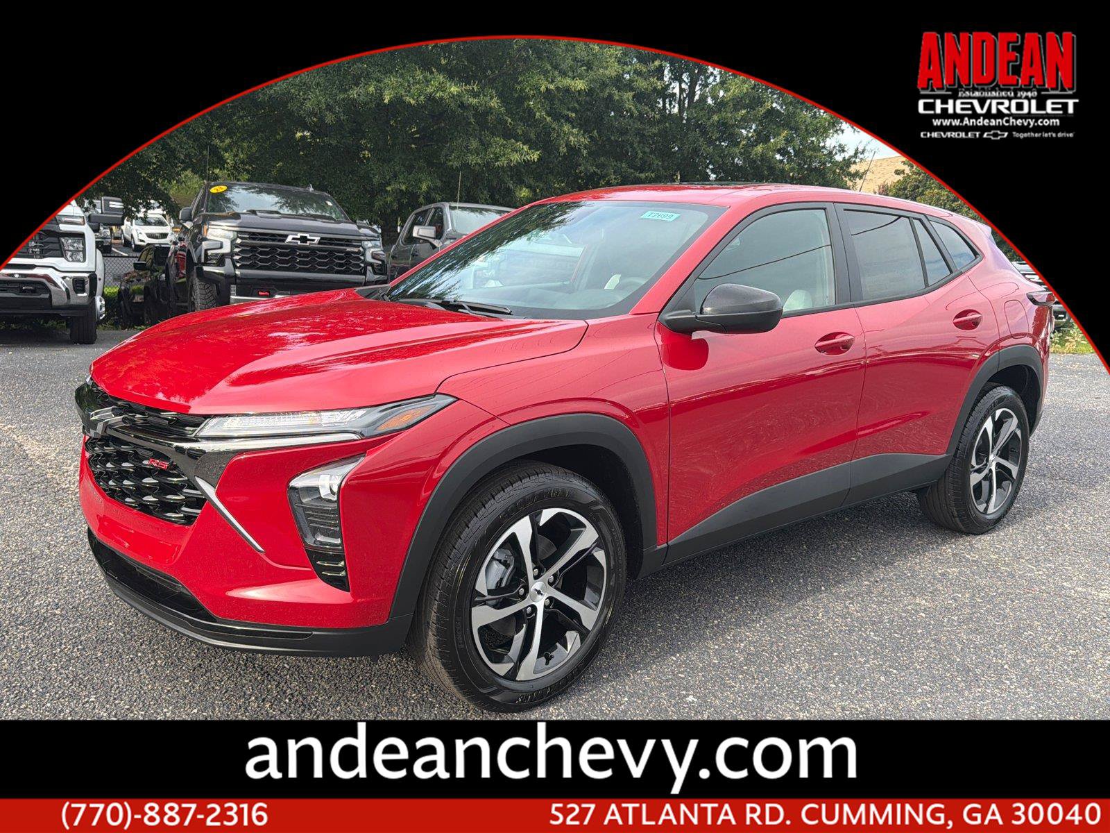 New 2026 Chevrolet Trax RS w/ Sunroof Package FWD image 1