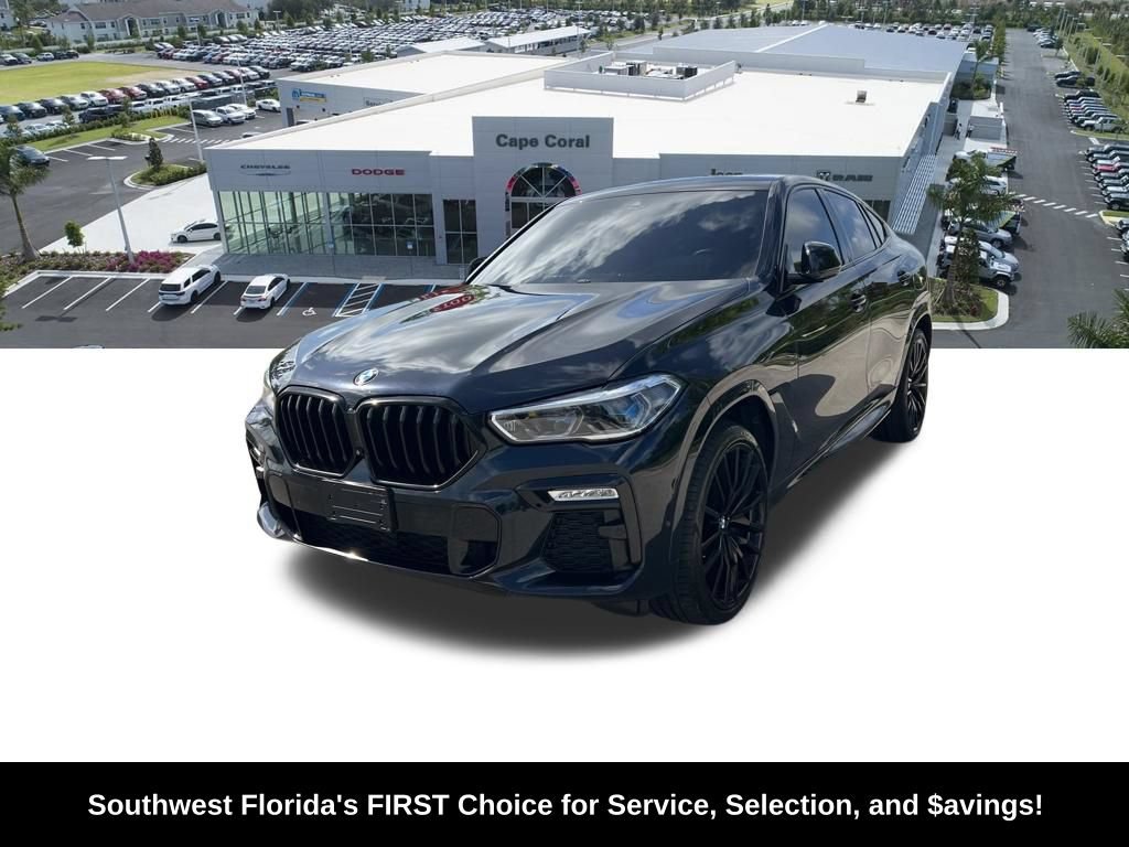 Used 2020 BMW X6 M50i w/ Executive Package AWD/4WD image 2