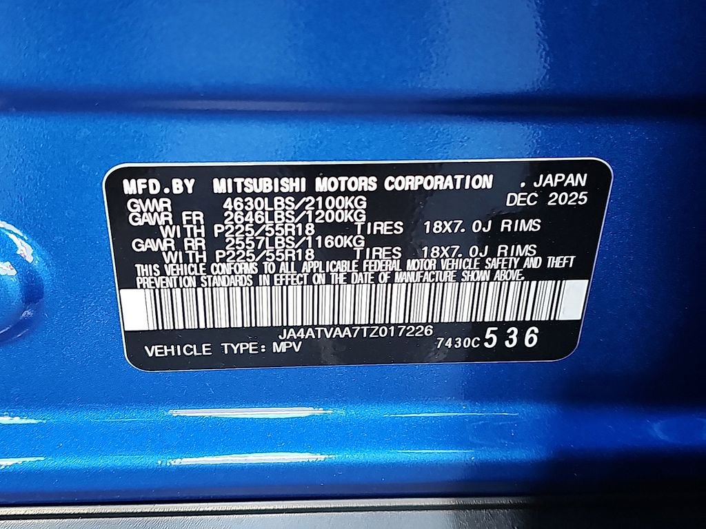 New 2026 Mitsubishi Eclipse Cross LE AWD/4WD image 19