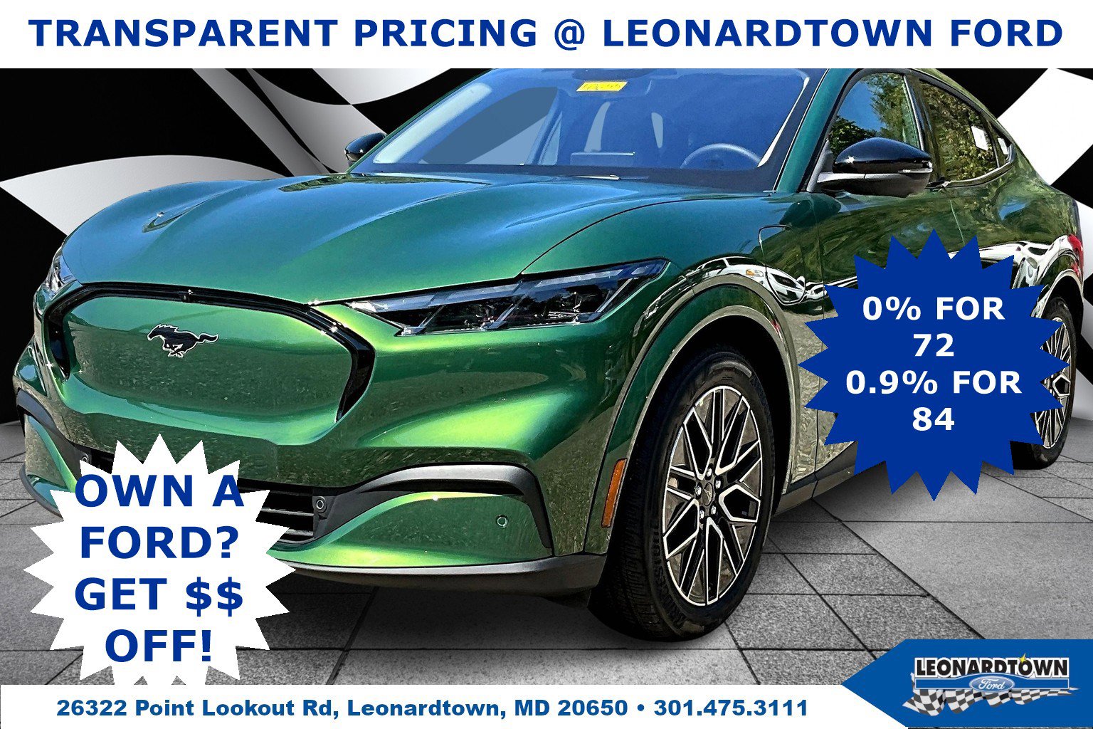 New 2025 Ford Mustang Mach-E Premium image 1