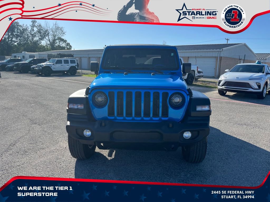 Used 2022 Jeep Wrangler Sport AWD/4WD video 2