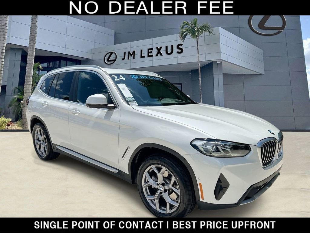 Used 2024 BMW X3 xDrive30i w/ Premium Package AWD/4WD image 1
