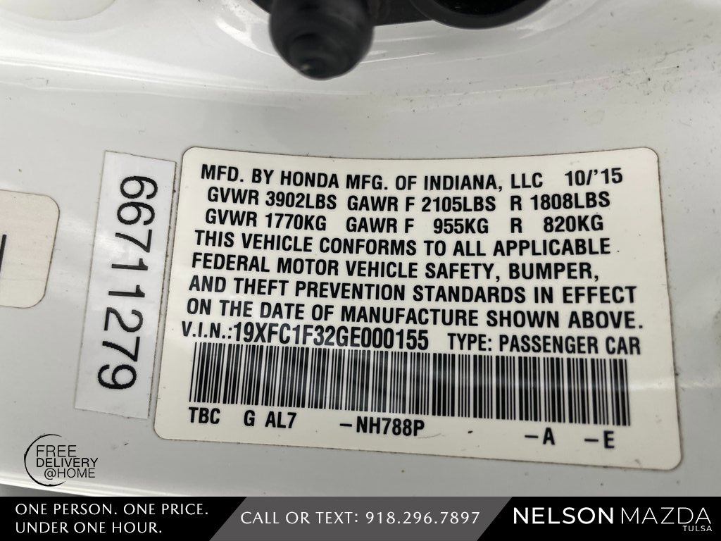 Used 2016 Honda Civic EX-T image 54