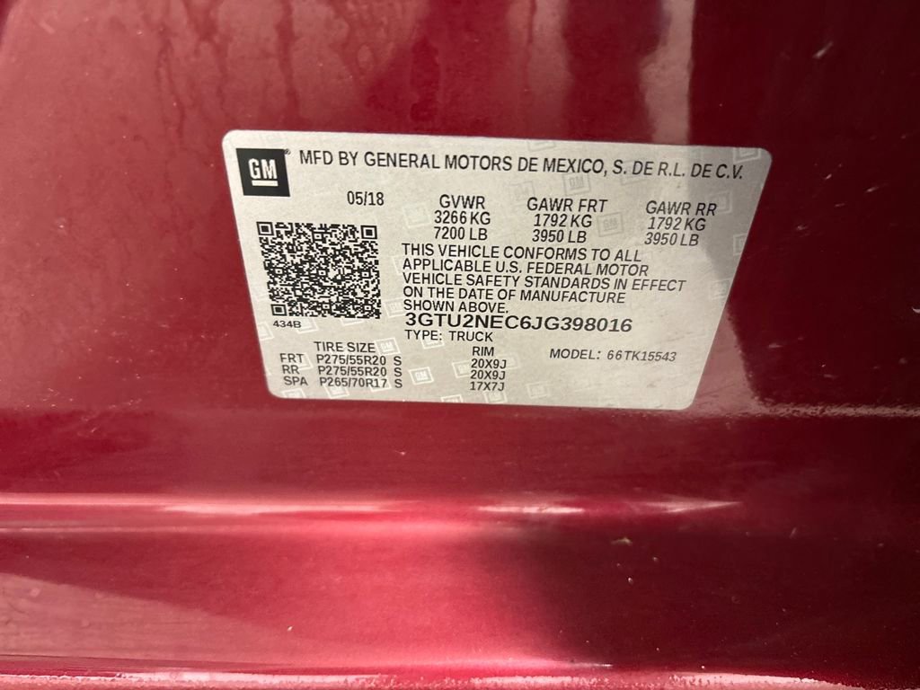 Used 2018 GMC Sierra 1500 SLT AWD/4WD image 38