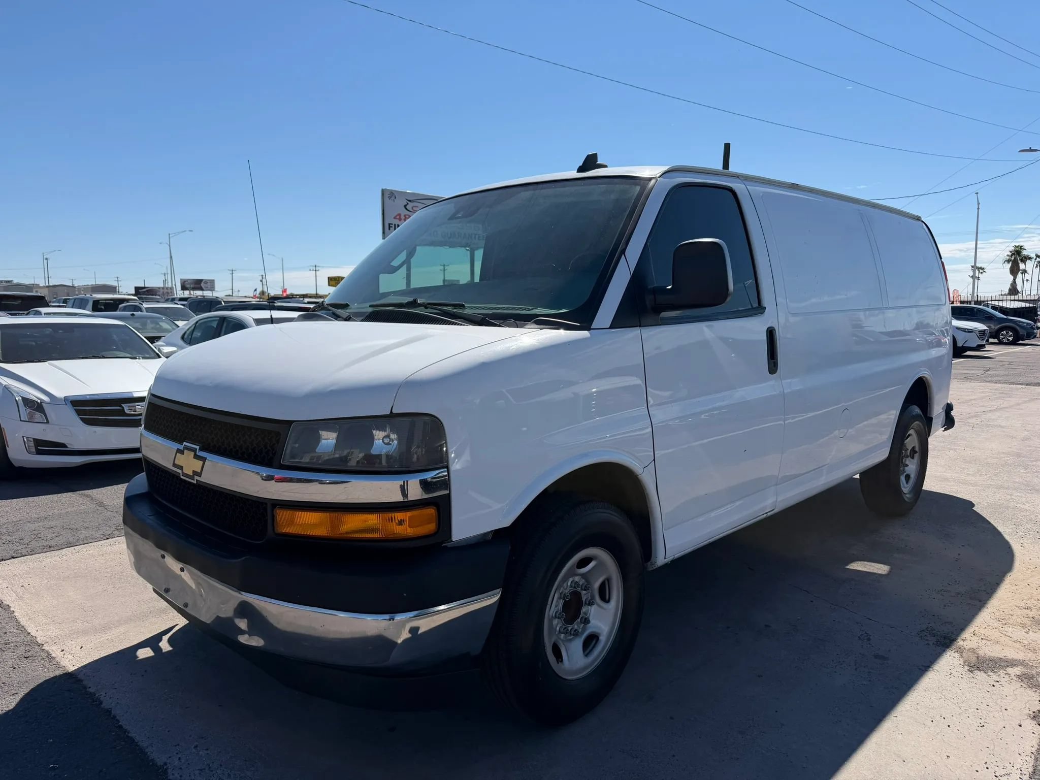 Used 2021 Chevrolet Express 2500 w/ Safety Package RWD image 3