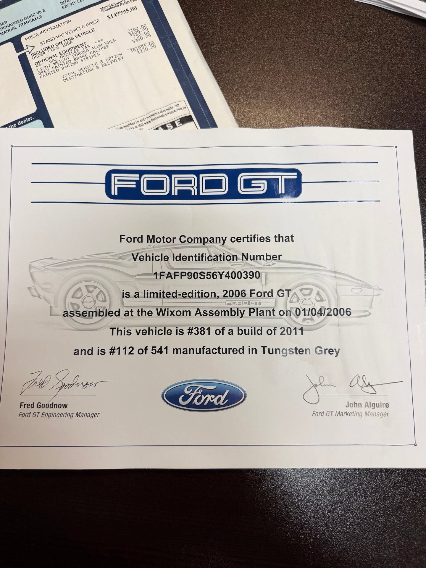 Used 2006 Ford GT RWD image 98