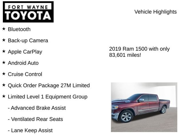 Used 2019 RAM 1500 Limited image 8