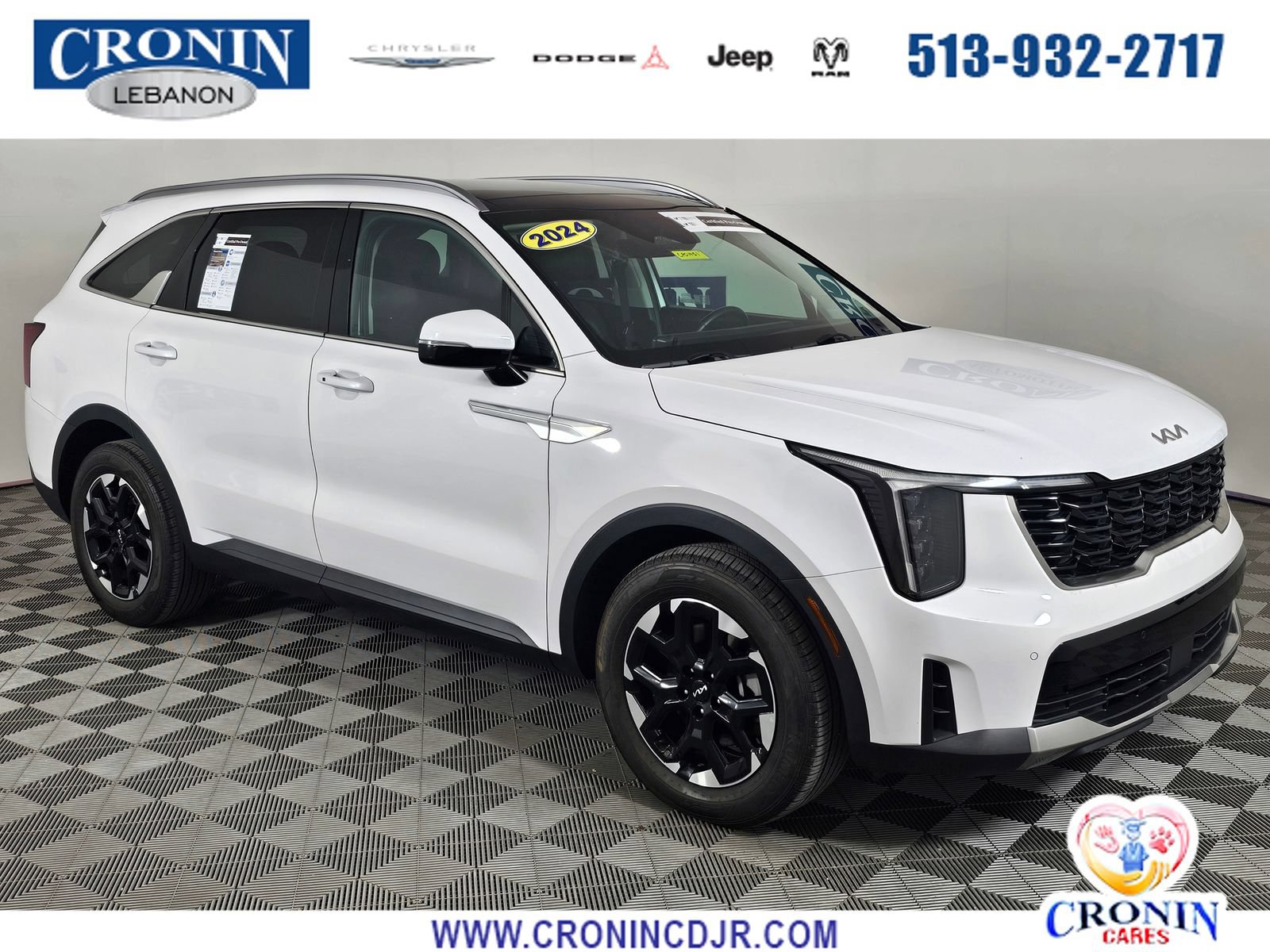Used 2024 Kia Sorento S w/ Panoramic Sunroof Package