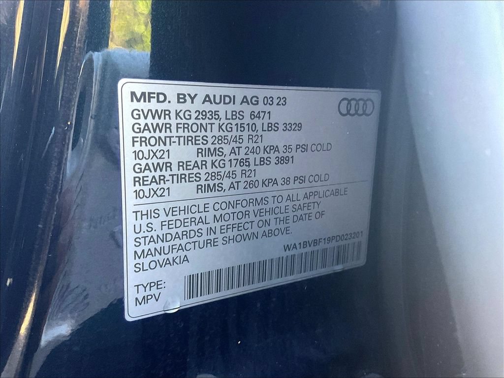 Used 2023 Audi Q8 Premium Plus w/ Premium Plus Package AWD/4WD image 18