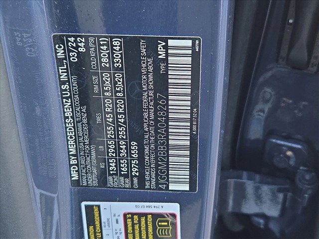 Certified 2024 Mercedes-Benz EQE 350+ SUV image 23