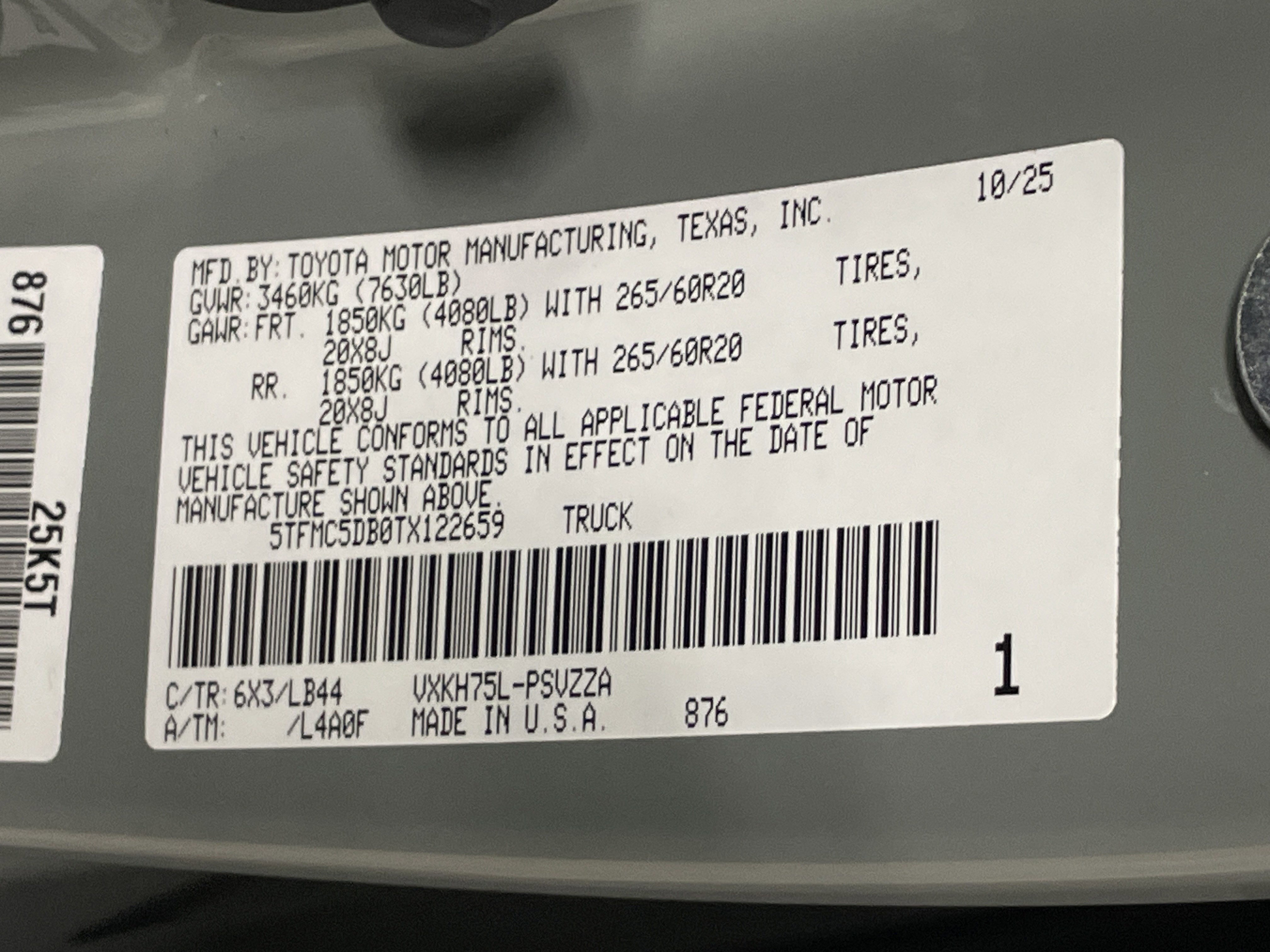 Used 2026 Toyota Tundra 1794 Edition image 36