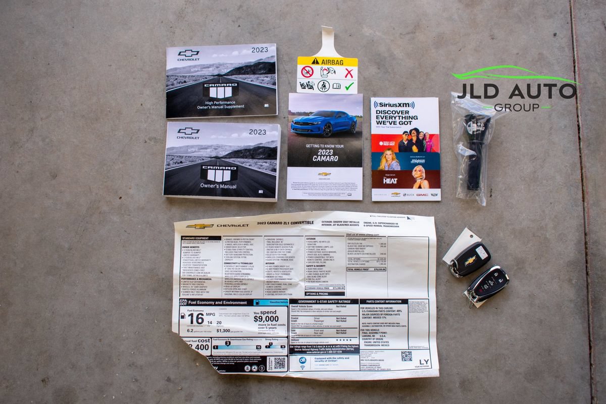 Used 2023 Chevrolet Camaro ZL1 RWD image 55