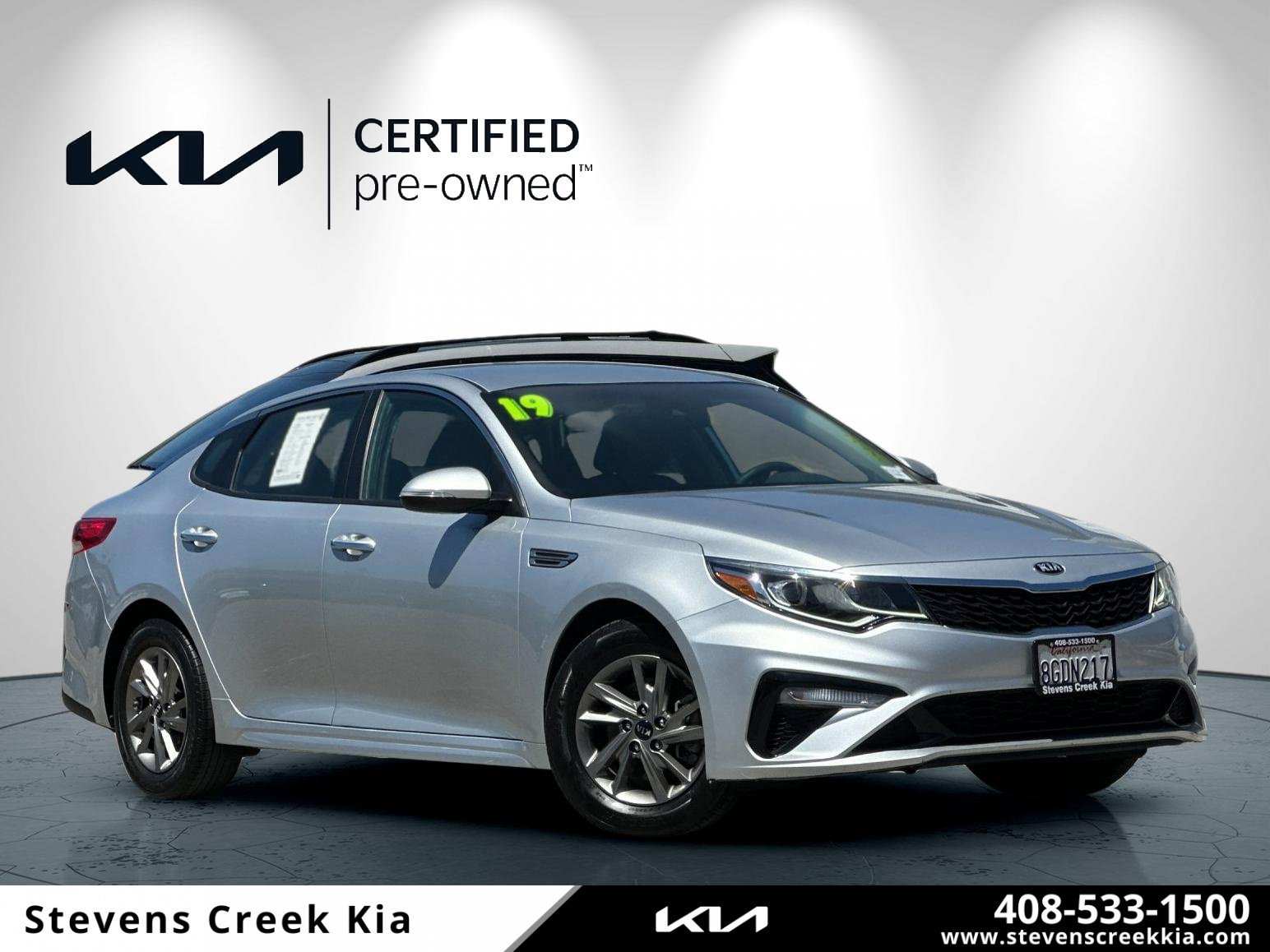 Certified 2019 Kia Optima LX