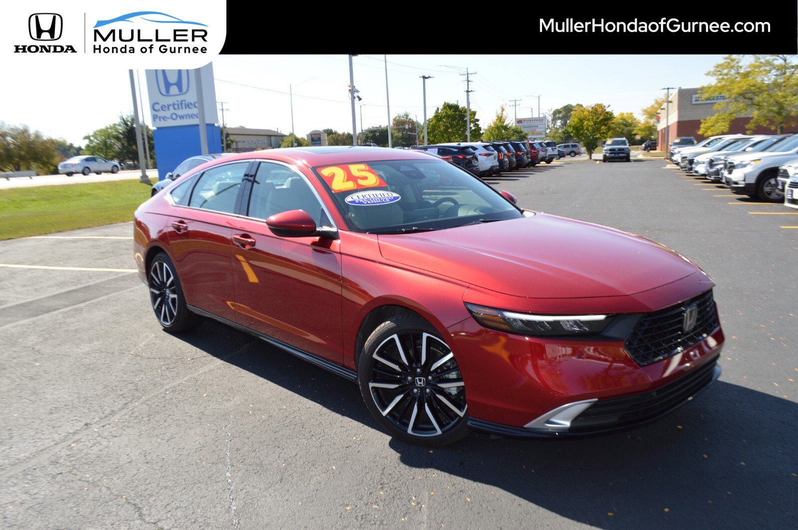 Certified 2025 Honda Accord Touring