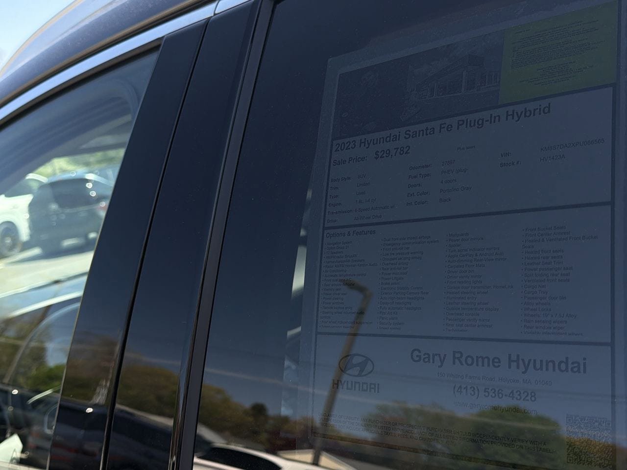 Used 2023 Hyundai Santa Fe Limited AWD/4WD image 29