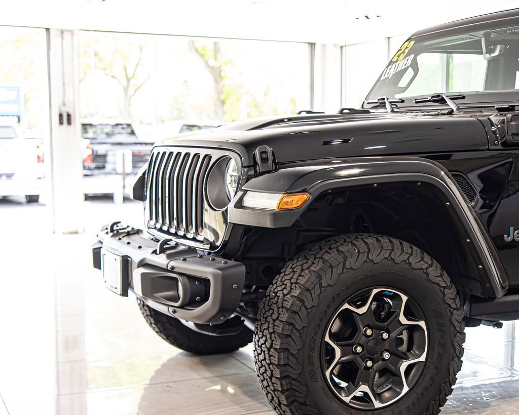 Used 2021 Jeep Wrangler Unlimited Rubicon 4xe w/ Steel Bumper Group AWD/4WD image 4