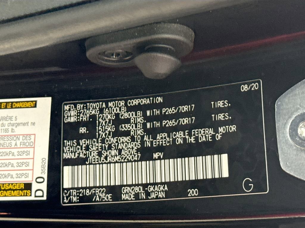 Certified 2021 Toyota 4Runner SR5 RWD image 30