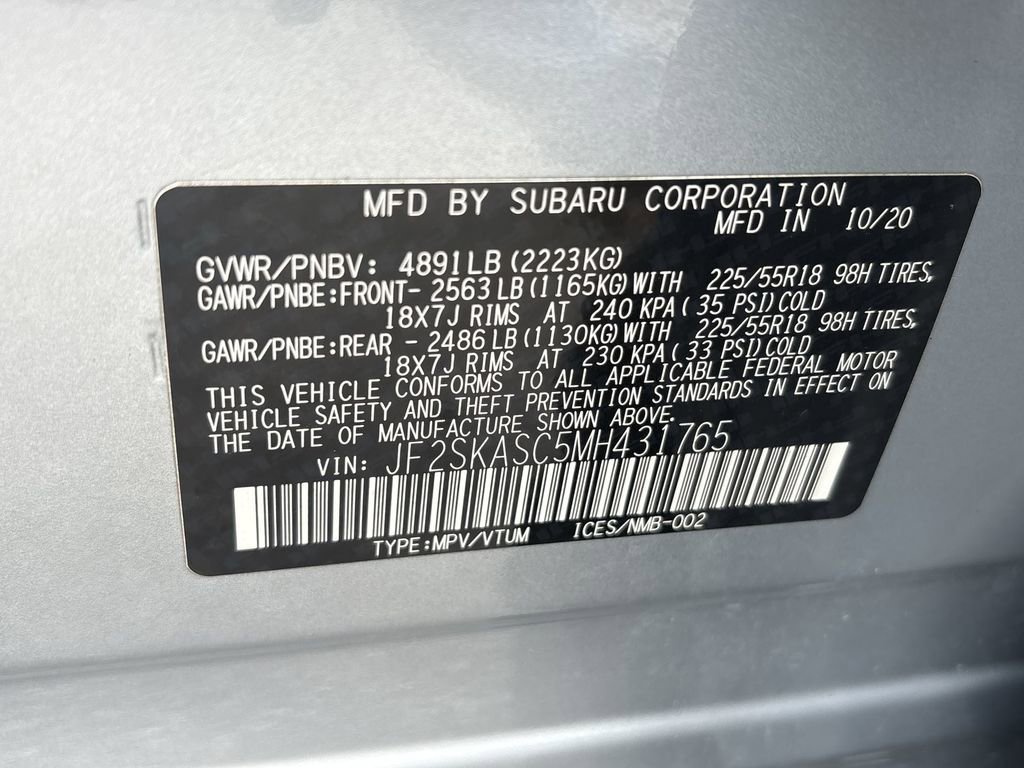 Used 2021 Subaru Forester Limited image 36