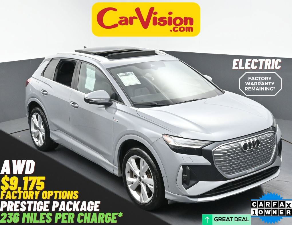 Used 2023 Audi Q4 e-tron Prestige w/ 20" Wheel Package