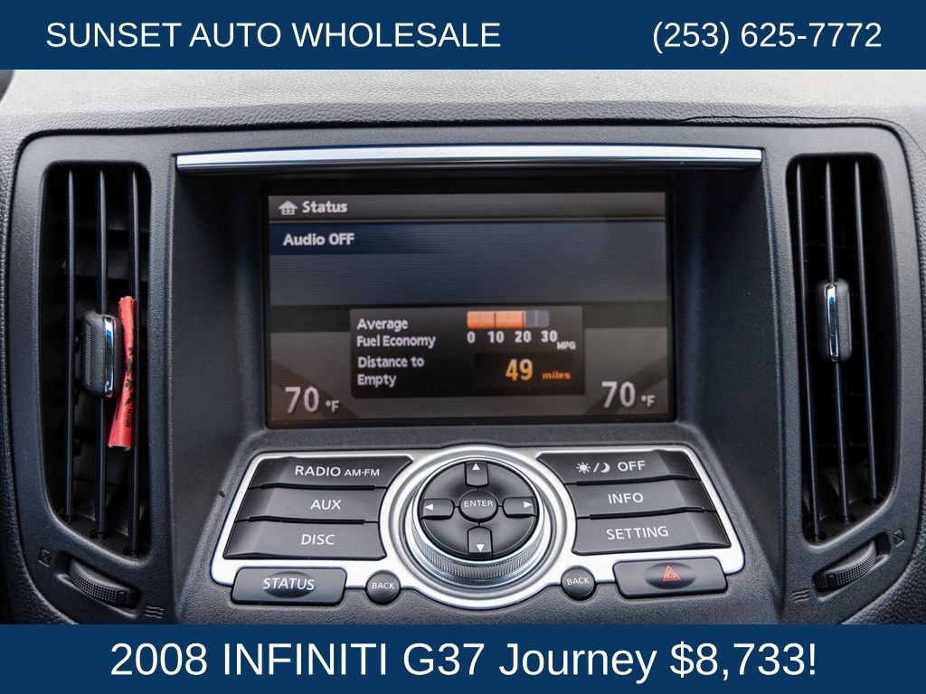 Used 2008 INFINITI G37 Journey image 51