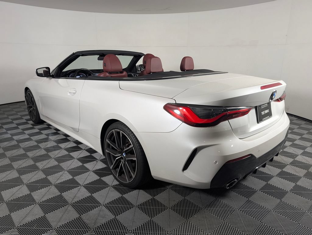 Used 2022 BMW 430i Convertible w/ M Sport Package RWD image 3