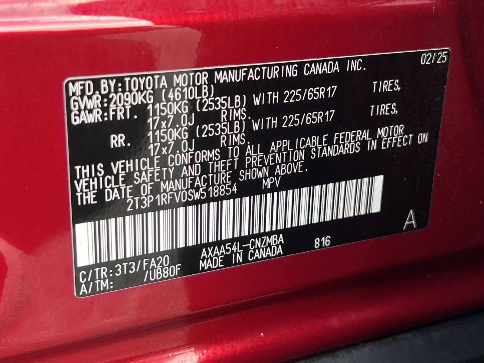 Used 2025 Toyota RAV4 XLE AWD/4WD image 39