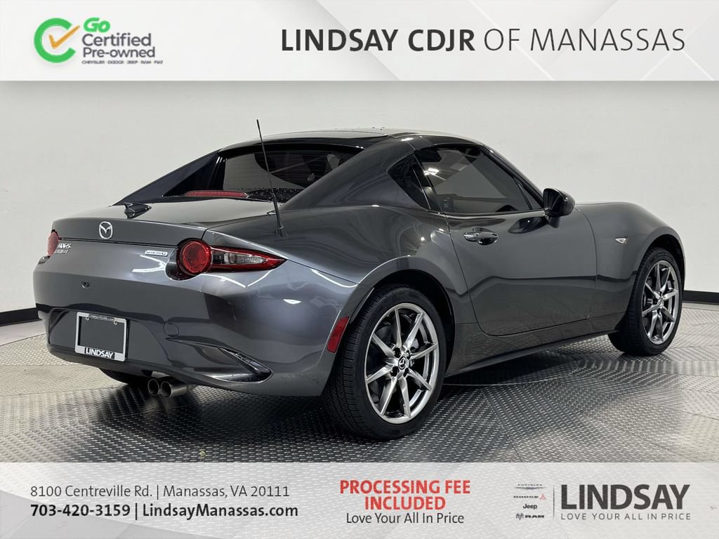 Used 2022 MAZDA MX-5 Miata RF Grand Touring w/ Weather Package RWD image 8