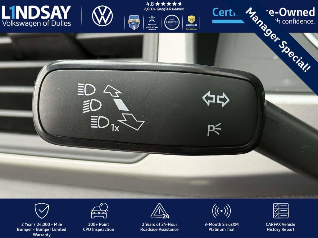 Certified 2021 Volkswagen Atlas SE w/ Panoramic Sunroof Package image 24