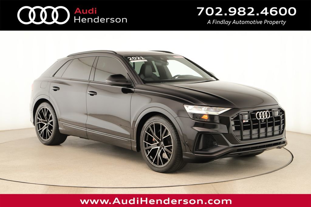 Certified 2021 Audi SQ8 Premium Plus w/ SQ8 Black Optic Package image 1