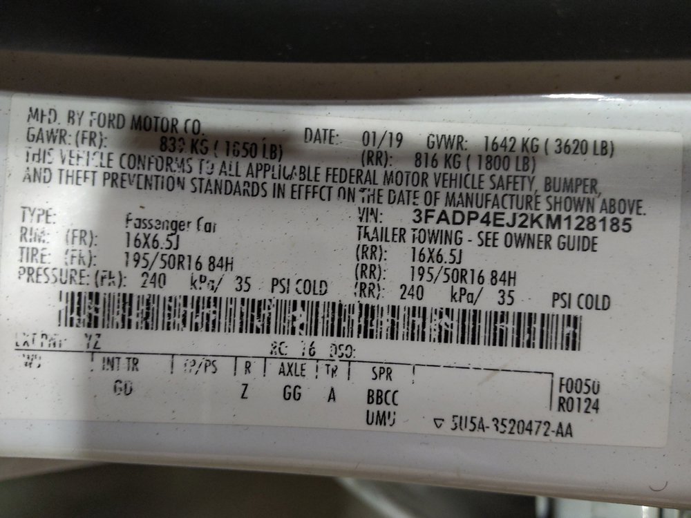 Used 2019 Ford Fiesta SE w/ Equipment Group 201A image 33