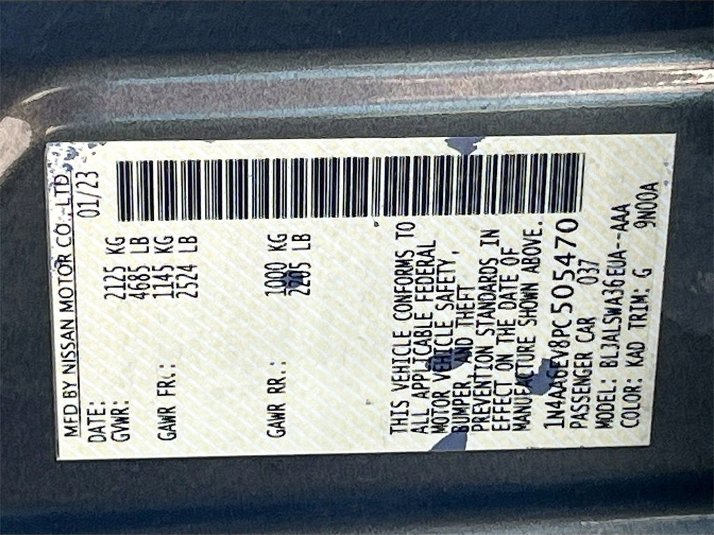 Used 2023 Nissan Maxima SR w/ Sport Mat Group image 34