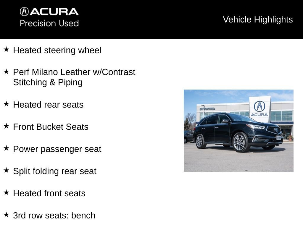 Certified 2018 Acura MDX w/ Advance & Entertainment image 25