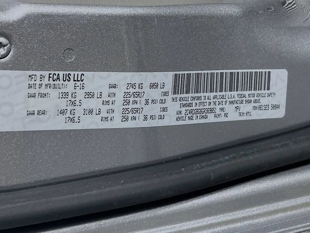 Used 2016 Dodge Grand Caravan SE w/ Quick Order Package 29E SE FWD image 30