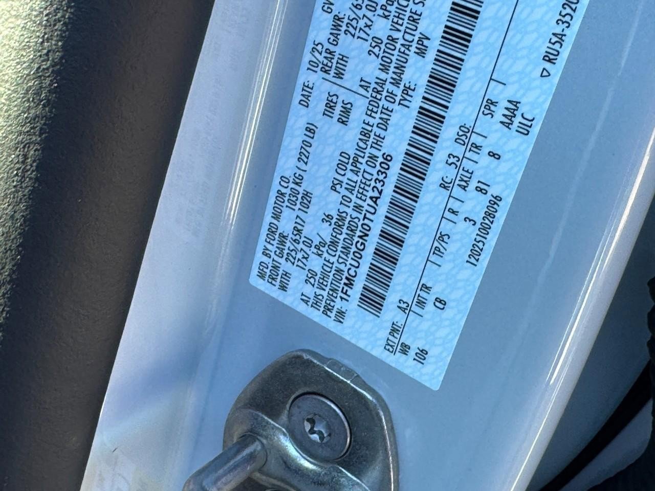 New 2026 Ford Escape Active w/ Cold Weather Package FWD image 17