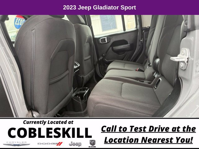 Used 2023 Jeep Gladiator Sport w/ Trailer Tow Package AWD/4WD image 16