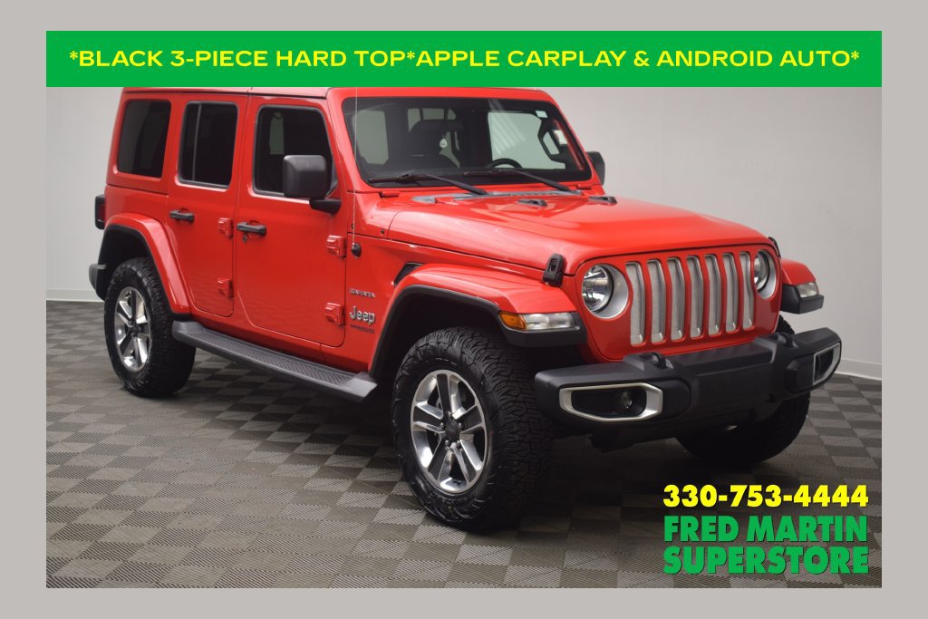 Used 2018 Jeep Wrangler Unlimited Sahara