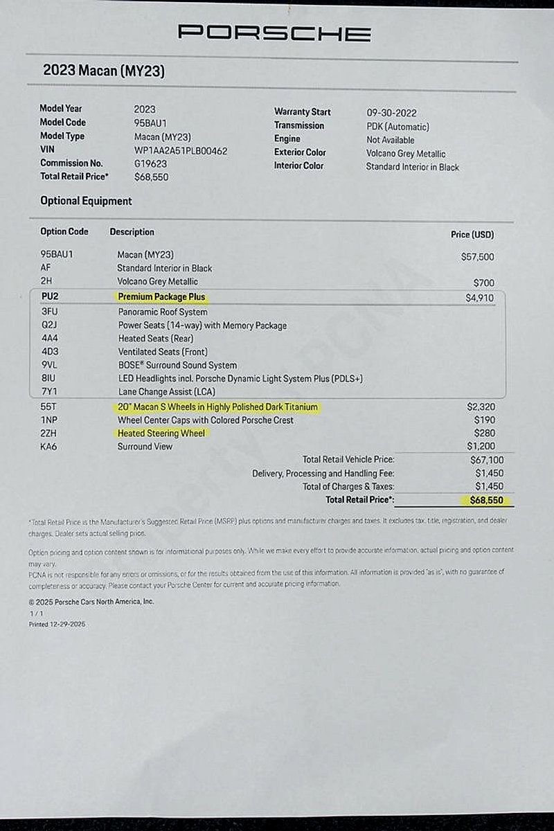 Used 2023 Porsche Macan image 51