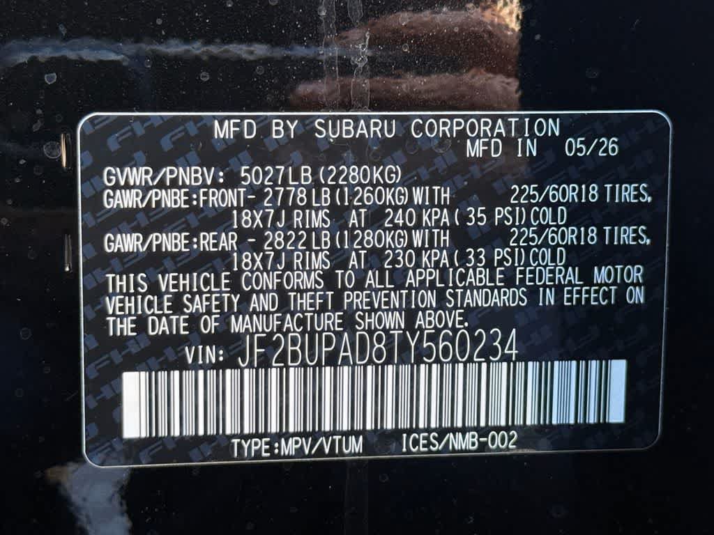 New 2026 Subaru Outback Premium AWD/4WD image 20