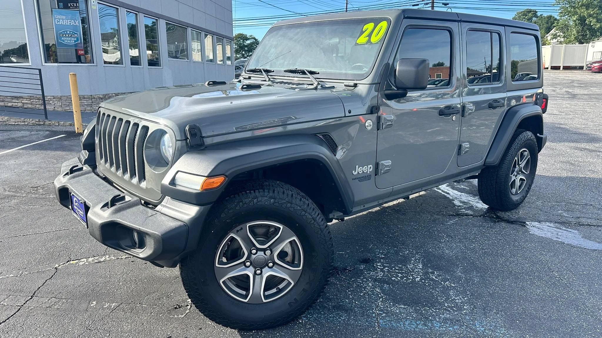 Used 2020 Jeep Wrangler Unlimited Sport w/ Technology Group