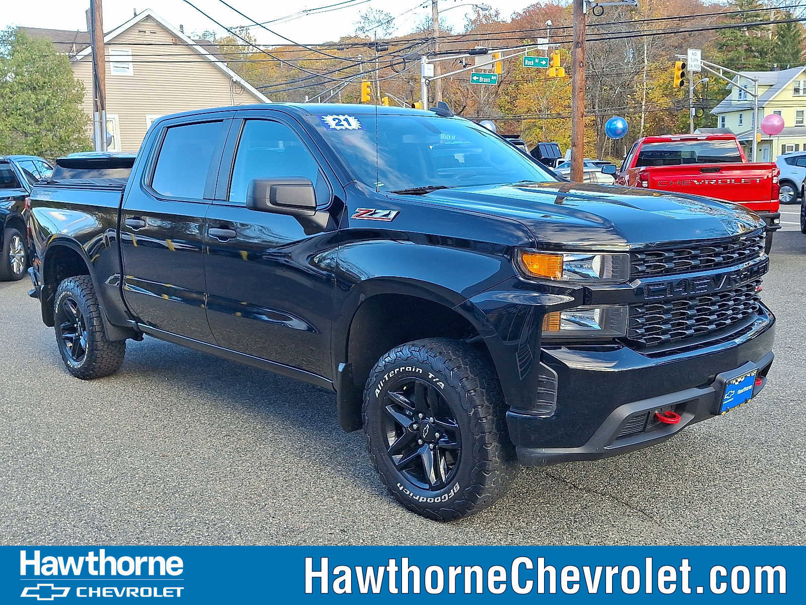 Used 2021 Chevrolet Silverado 1500 Custom Trail Boss w/ Midnight Edition image 1